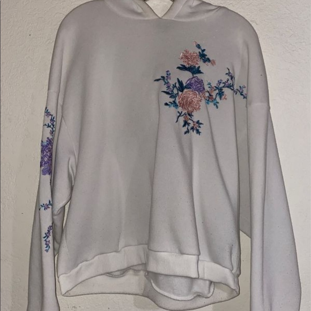 Embroidered sweater